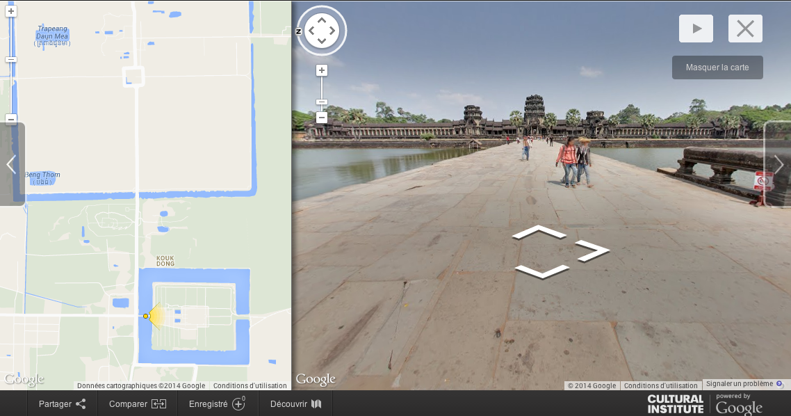 Angkor by googlestreet